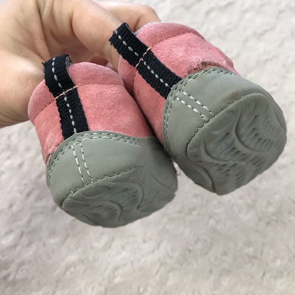 My First Merrell Baby Girl Shoes Pink Gray 3-6M - Picture 6 of 10